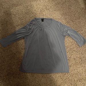 blue ann taylor shirt
